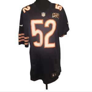 Men's Nike navy Khalil Mack Chicago Bears Jersey size small
